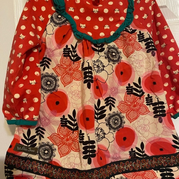 Matilda Jane “Under the Tree” Dress & Diaper Cover - Picture 5 of 11